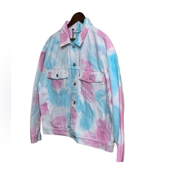 Levis Premium Unisex Pride Oversized Trucker Use - Picture 5 of 9